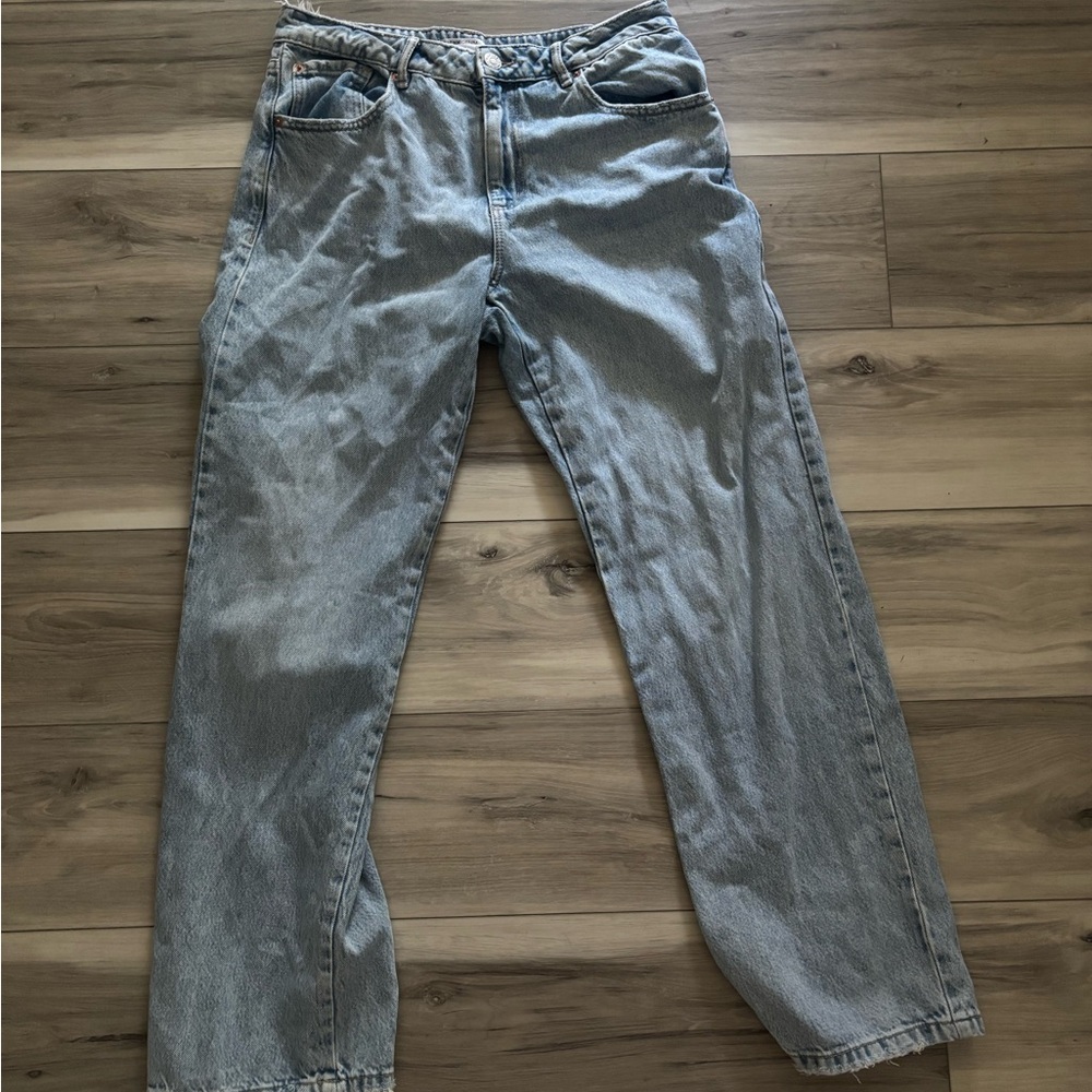 Garage Light Wash Slouchy Jeans